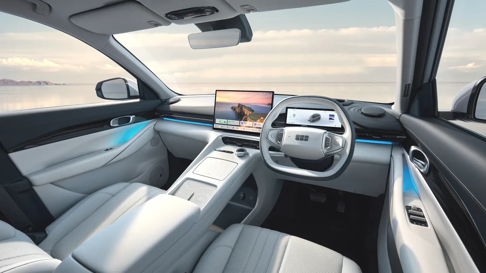 Geely EX5 interior