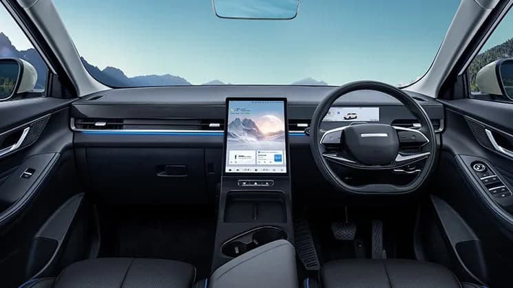 Jaecoo J5 EV interior