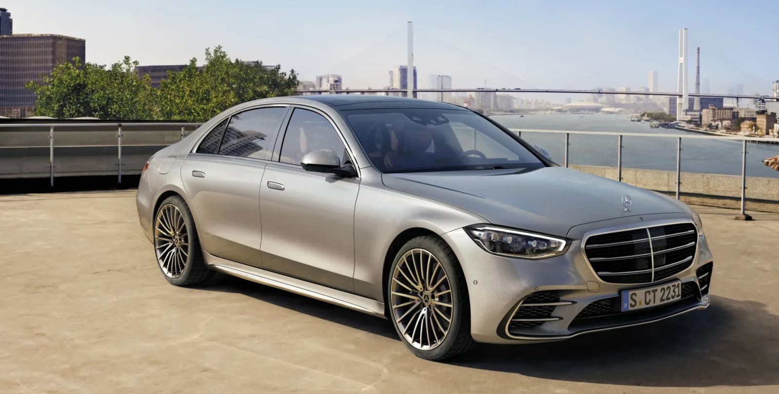 Mercedes-Benz S-Class W223 side profile