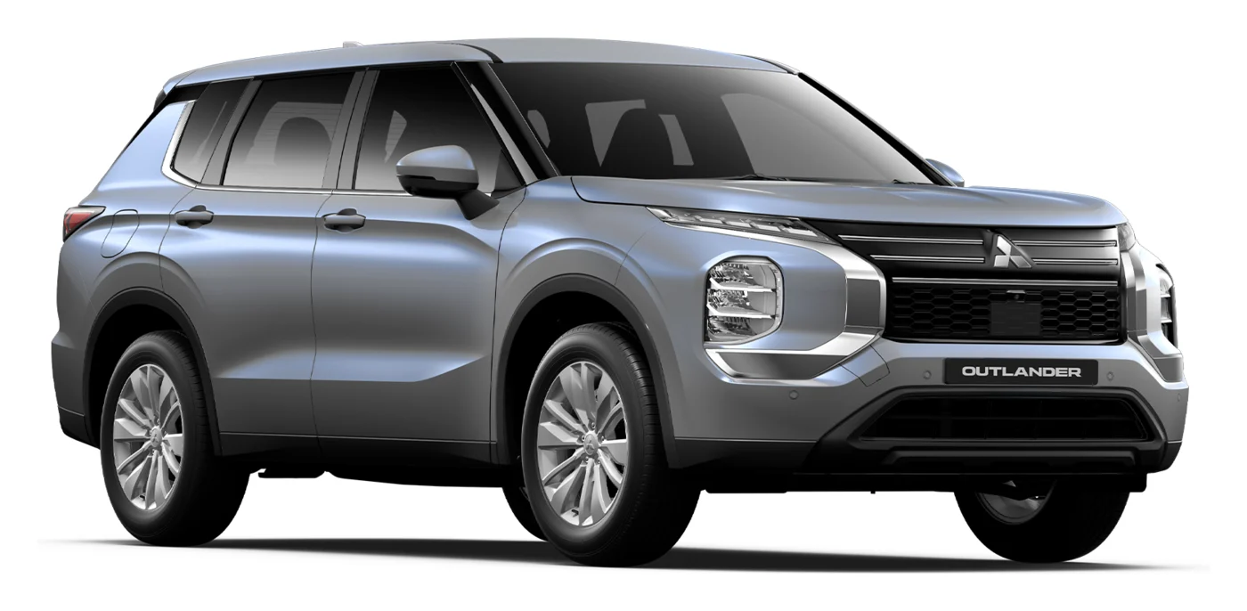 Mitsubishi Outlander front three-quarter