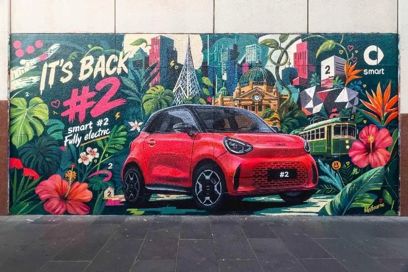 2026 smart #2 Two-Seat Electric City Car: Paris Reveal in October, Australian Launch Reported for 2027 but Not Yet Confirmed