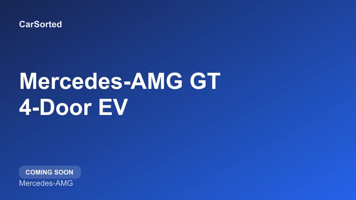 Mercedes-AMG GT 4-Door EV