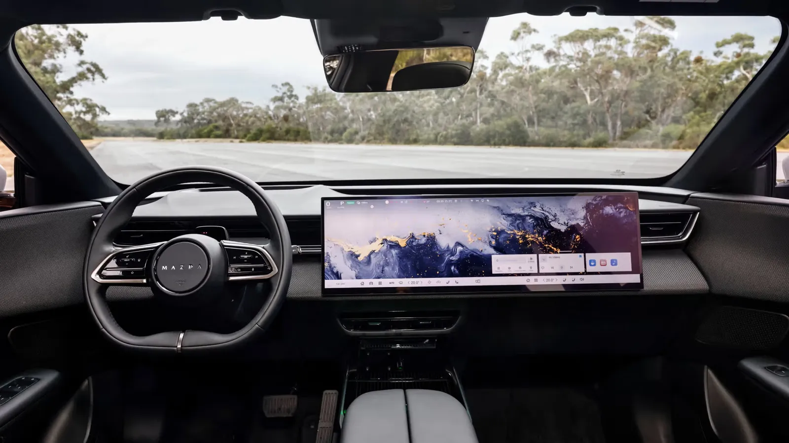 Mazda CX-6e interior dashboard 26.45-inch display