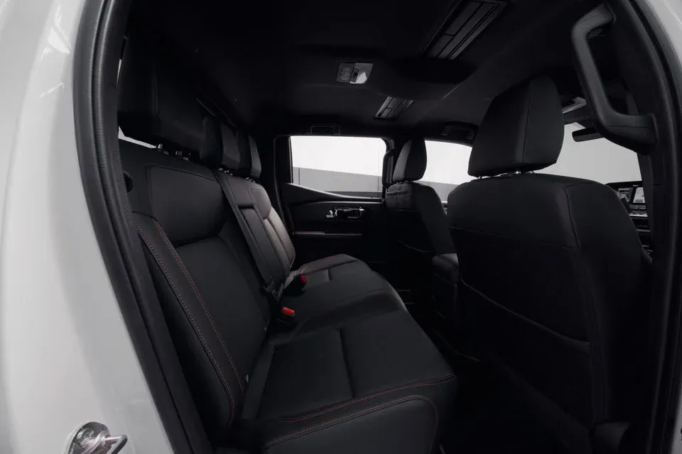 Triton Raider rear seats